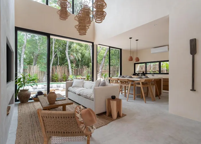 Casa K'in Luxe Jungle Retreat With Private Pool Pousada Tulum