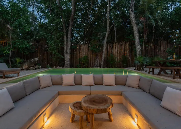 Casa K'in Luxe Jungle Retreat With Private Pool * Tulum Pueblo